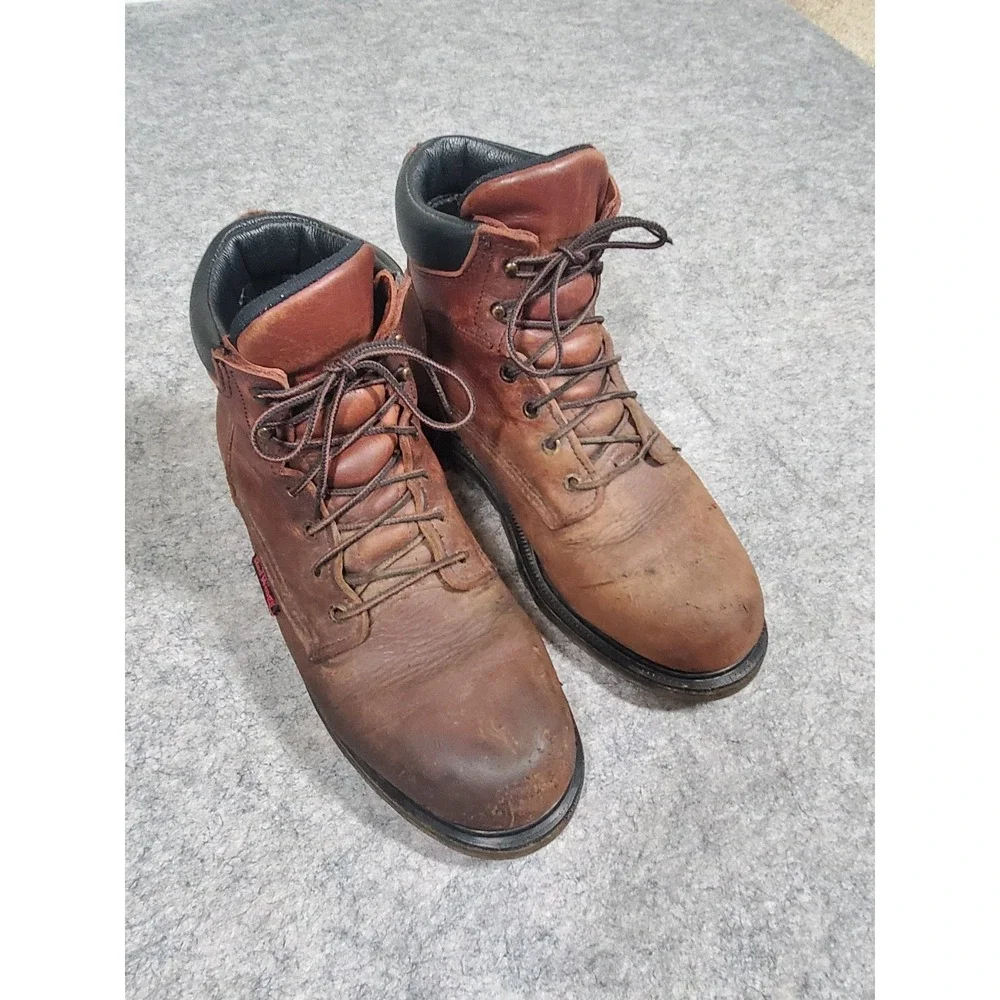 Men's Red Wings Supersole 2.0 606 Boots Size 9.5 US Workwear Soft Toe